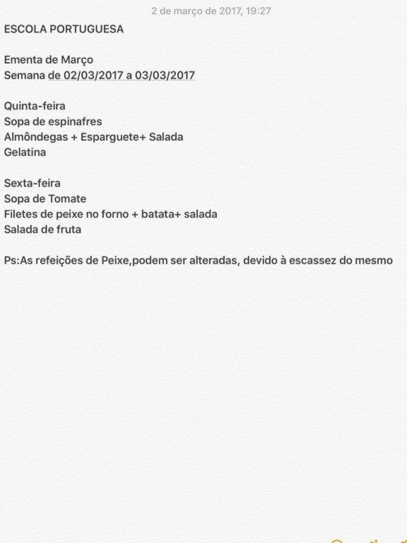EMENTA DE 2 DE MARÇO A 3 DE MARÇO
